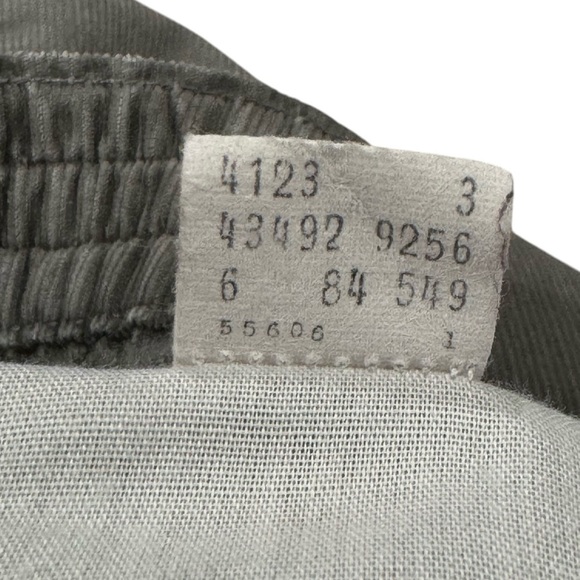 Vintage 80s Levi's Corduroy Pants High Rise Straight Leg Loose Fit Gray | 33" - Picture 14 of 14